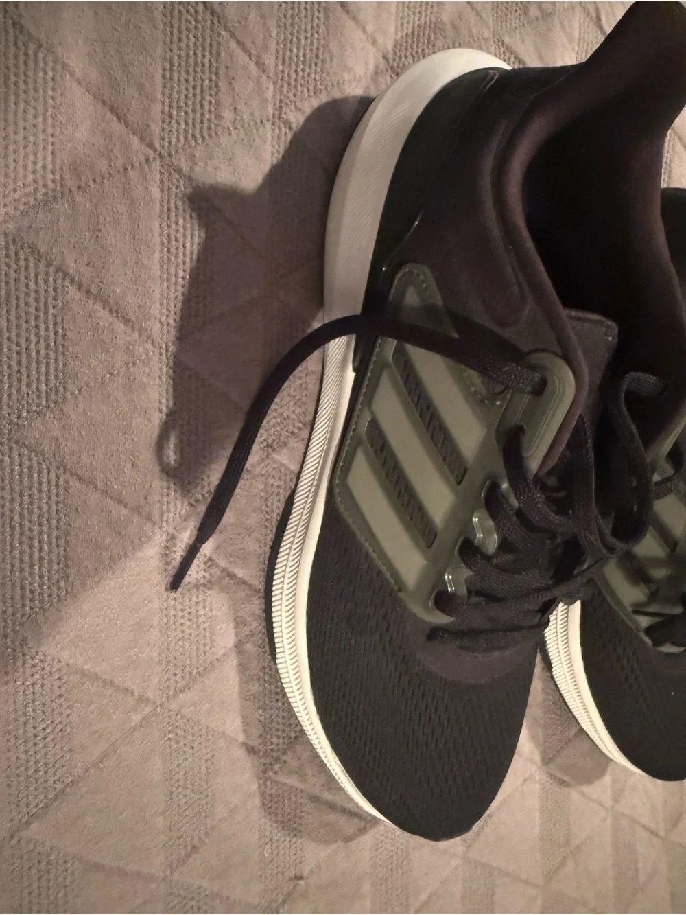Adidas Men's Black Athletic Shoes
